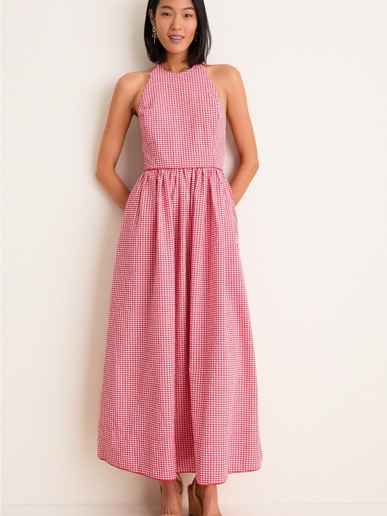 Tuckernuck Dresses & Skirts - Tuckernuck Red Gingham Marcie Dress – Size Small